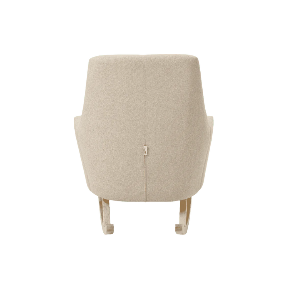 Tutti Bambini Jonah Rocking Chair & Foot Stool - Stone