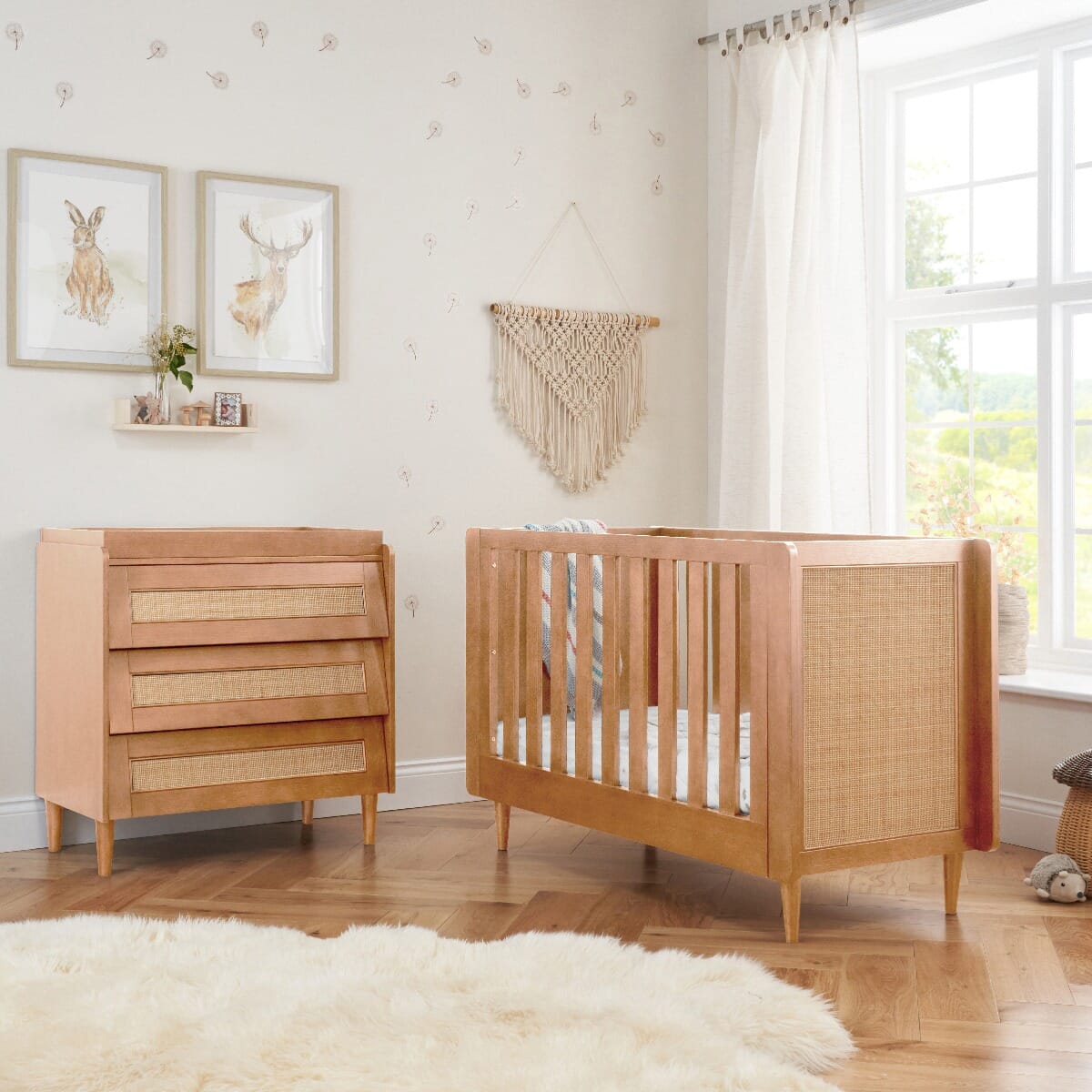Tuti Bambini Japandi Mini 2 Piece Room Set - Light Oak