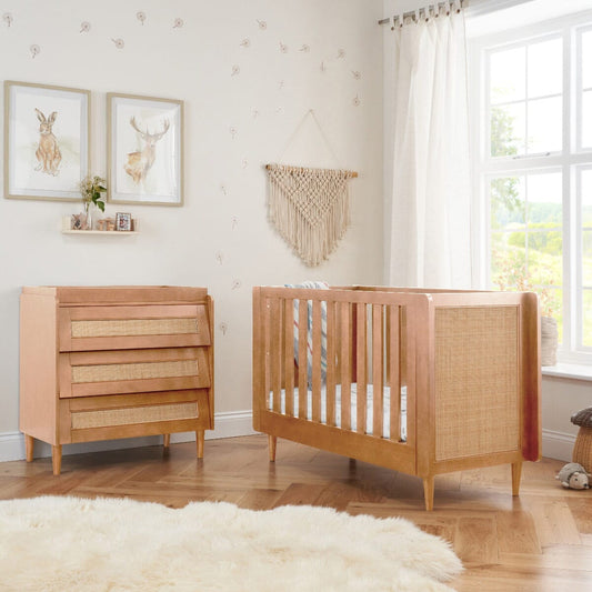 Tuti Bambini Japandi Mini 2 Piece Room Set - Light Oak