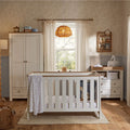 Burford 3 Piece Nursery Furniture Set - White & Oak