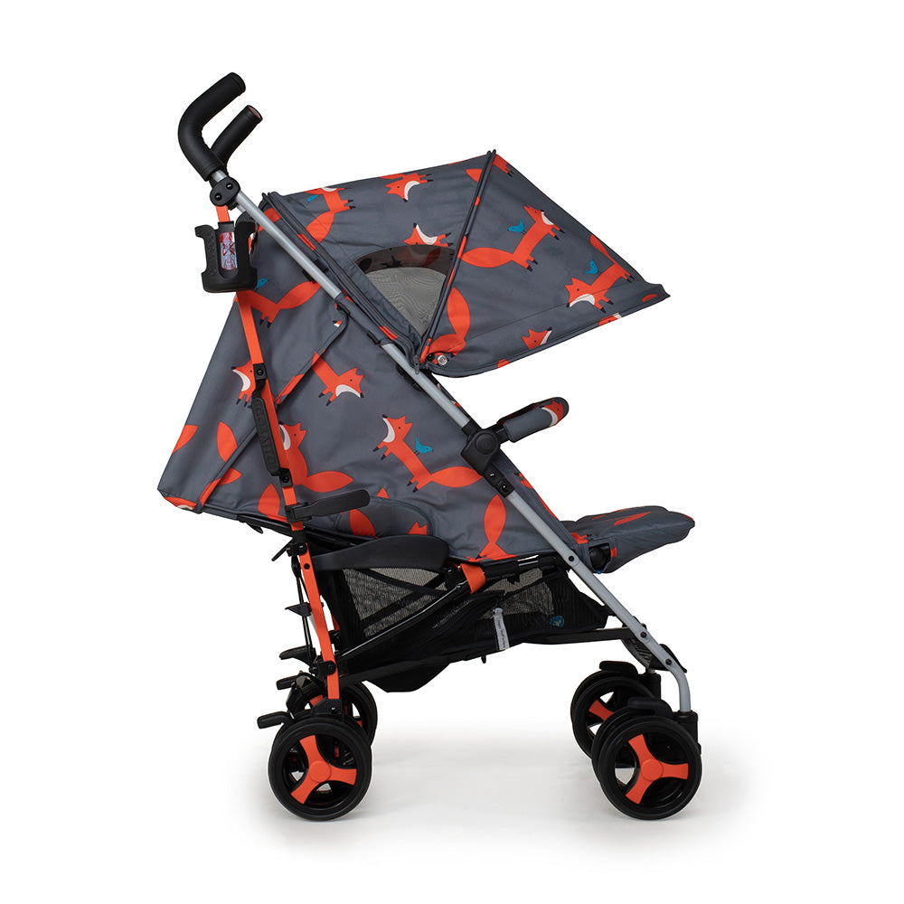 Cosatto Supa 3 Stroller- Charcoal Mister Fox