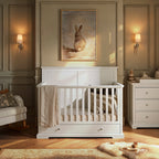Beaumont Grand 3 Piece Nursery Furniture Set - White