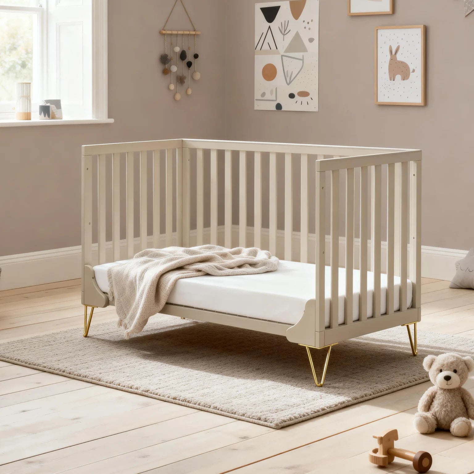 Kimi Cot Bed – Cashmere