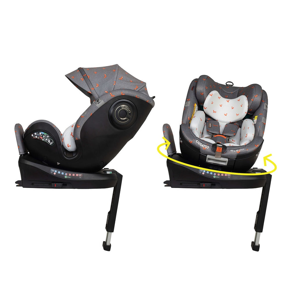 Cosatto All in All Ultra 360 Rotate i-Size Car Seat Foxling