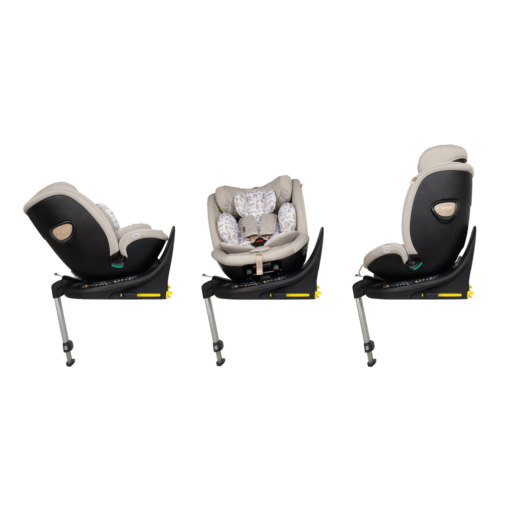 Cosatto Wow 3 All Stage Family Rotate & Recline 2 Base Bundle Whisper