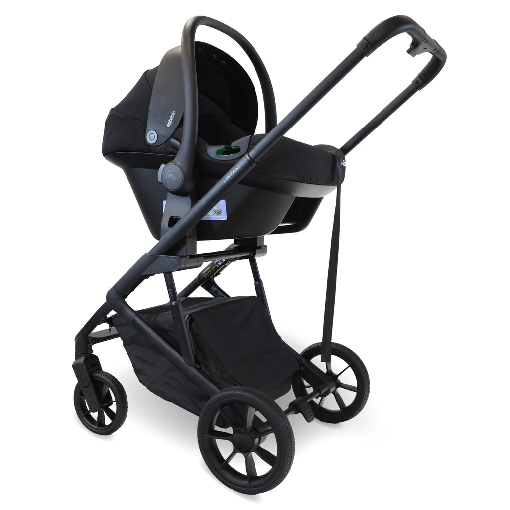 My Babiie MB500 3-in-1 Travel System with Base - Almond