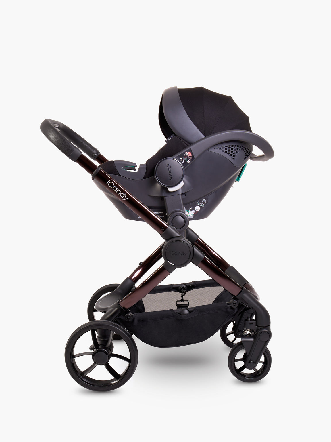 icandy Peach 7 Coco Pushchair and Carrycot - Complete Car Seat Bundle