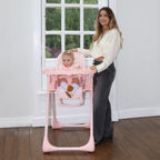 My Babiie Luxe Highchair- Pink