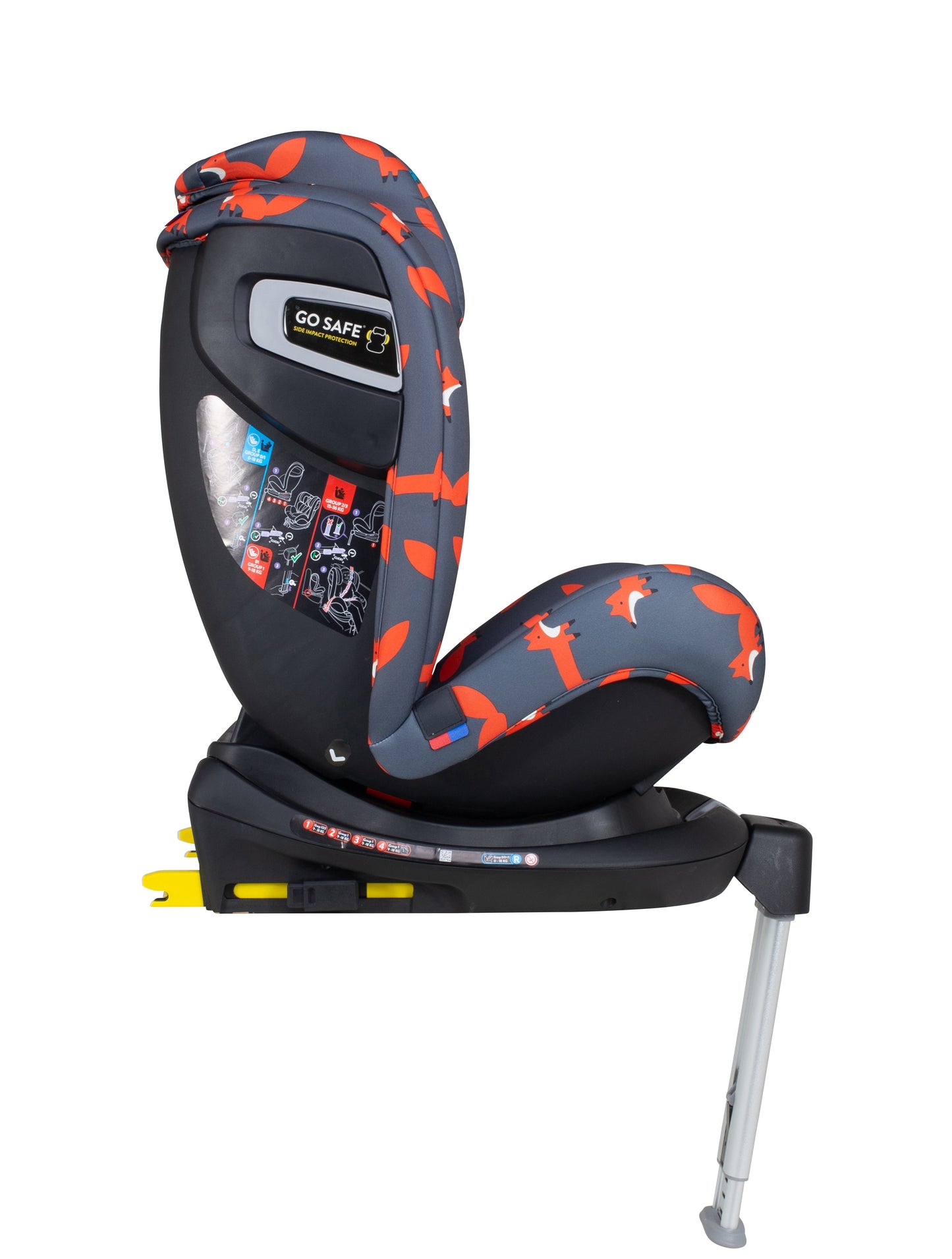 Cosatto All in All 360 Rotate Car Seat -Charcoal Mister Fox