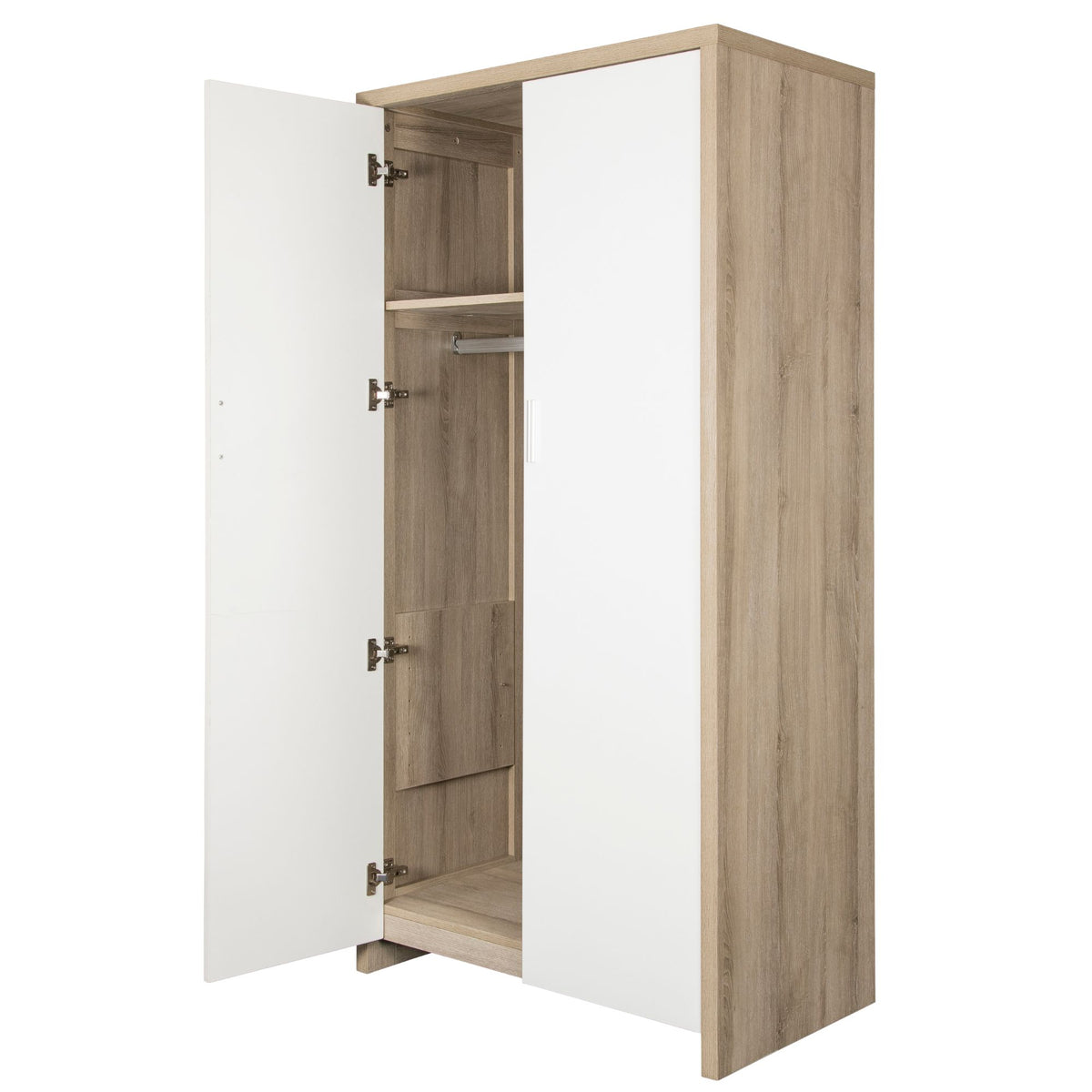 Tuti Bambini Modena 3 Piece Room Set - White/Oak