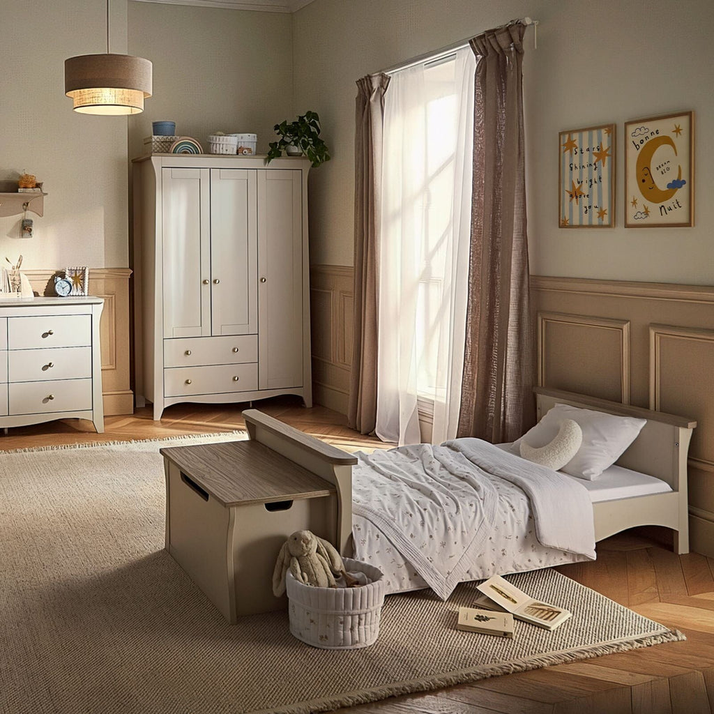 Clara Luxe 3 Piece Furniture Set - Cashmere & Ash