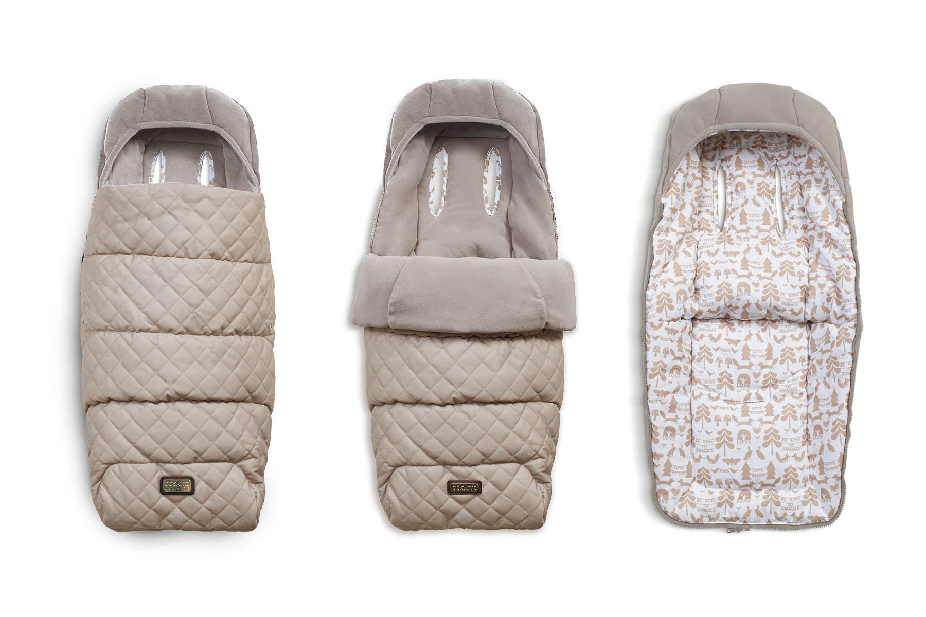 Cosatto Wow 3 All Stage Family Rotate & Recline 2 Base Bundle Whisper