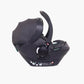 icandy Peach 7 Dark Grey Pushchair and Carrycot - Complete Car Seat Bundle