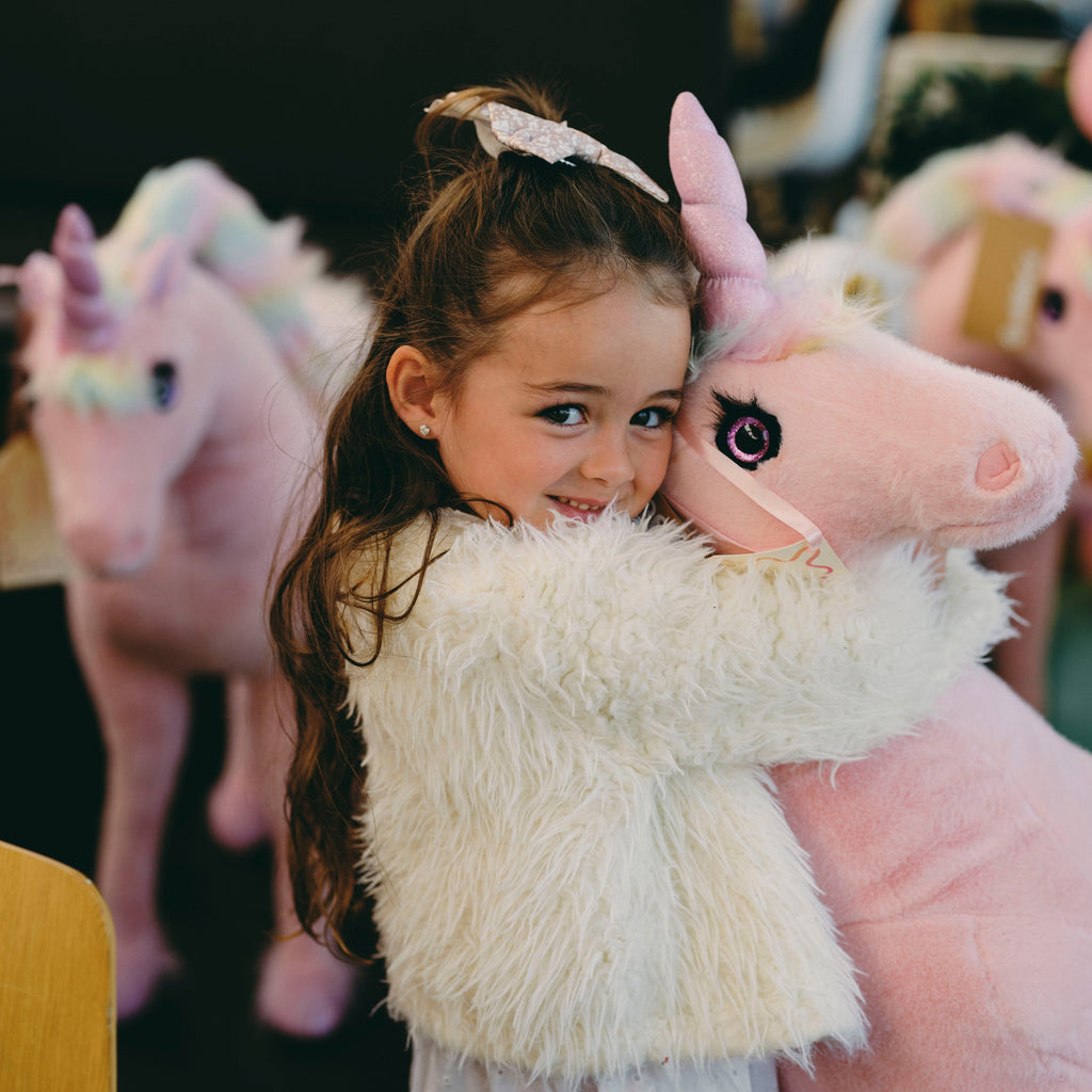 Standing Unicorn - Rainbow