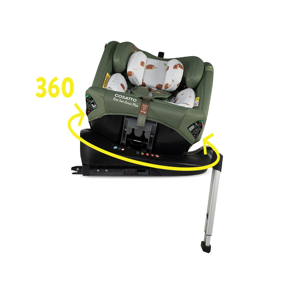 Cosatto Get Set Grow Plus i-Size 360 Car Seat Hoglet