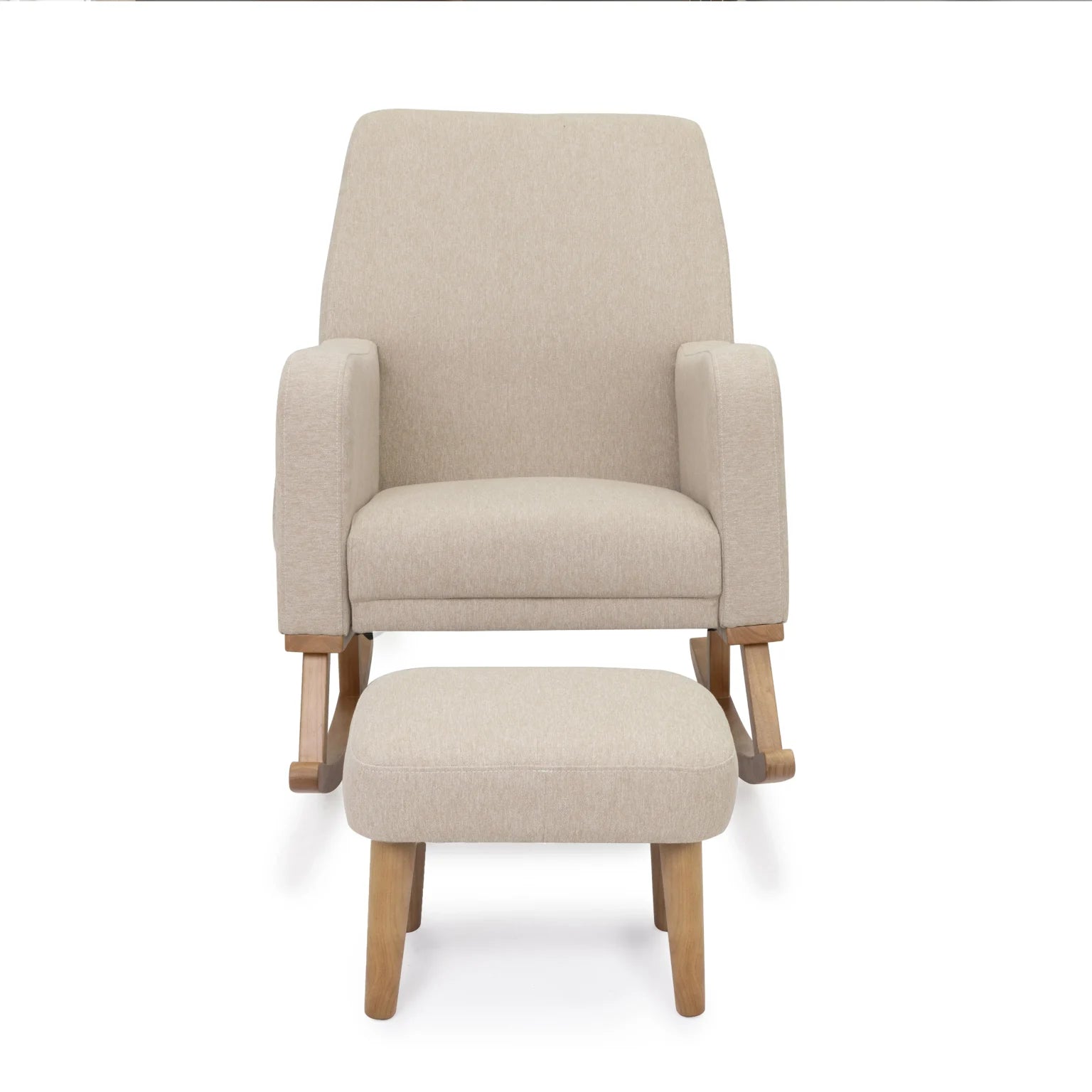 Callie Nursing Chair with Stool – Oatmeal