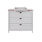 Tuti Bambini Verona 3 Piece Room Set - Dove Grey/Oak