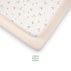 2 Pack Cot Bed Sheets - Ditsy Cherry