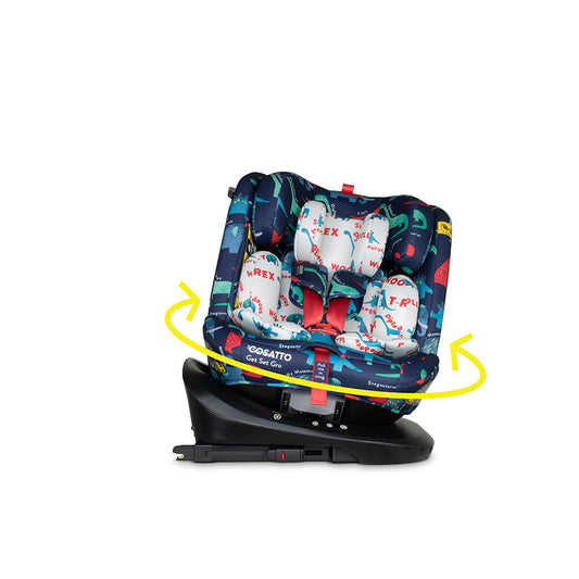 Cosatto Get Set Gro i-Size Car Seat D is for Dino