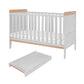 Tuti Bambini Rio 2 Piece Room Set - Honey Oak & Dove Grey