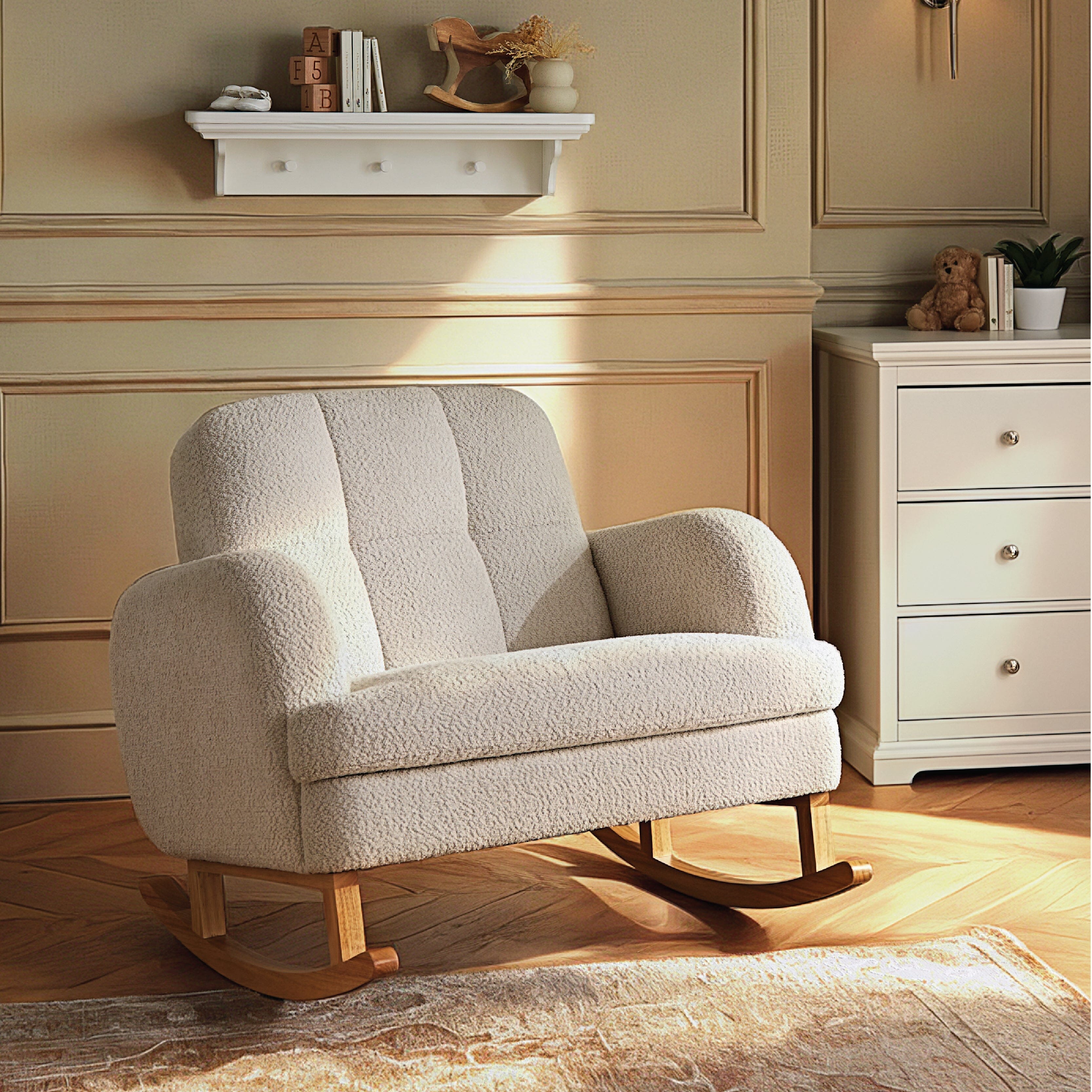 Etta Cuddle Chair - Boucle Mushroom