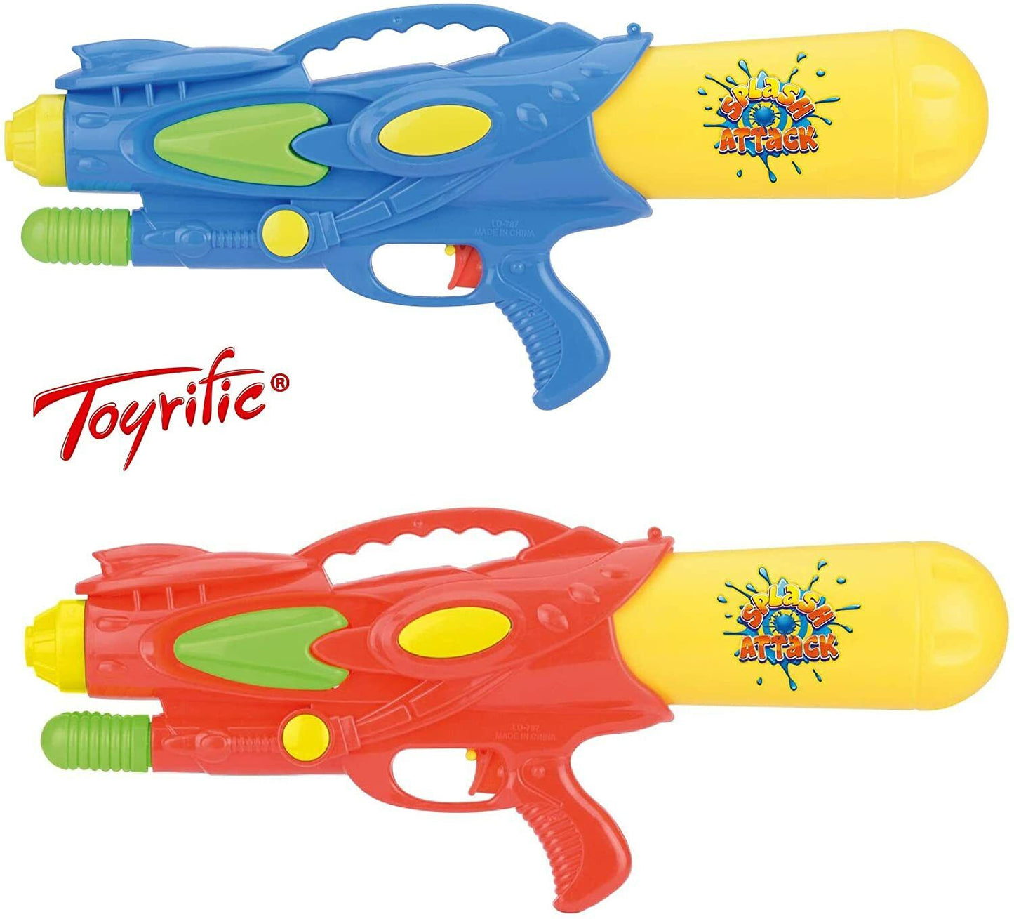 Toyrific Splash Attack 49cm Garden Water Pump Action Gun Cannon Soaker