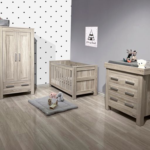 Babystyle Bordeaux Ash Dresser and Baby Changer