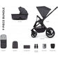 Venicci Tinum Edge - 2 In 1- Charcoal