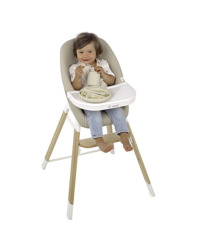 Jané Wooddy highchair Eco Leather