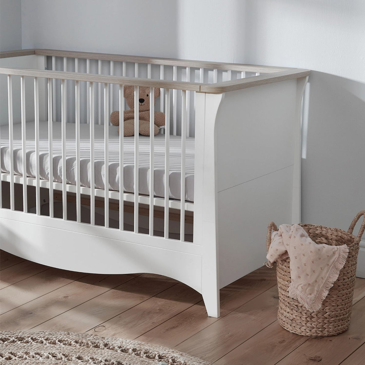 Cuddleco Clara Cot Bed Driftwood Ash