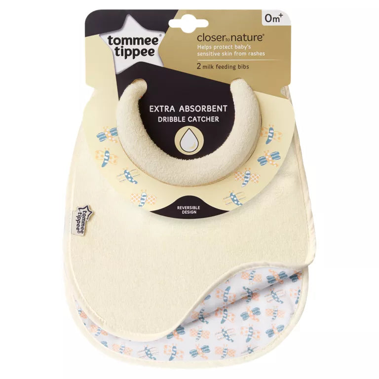 Tommee Tippee Milk Feeding Bibs 4 Pack