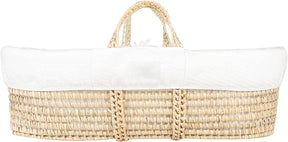 Mother & Baby Moses Basket, Cover & Mattress