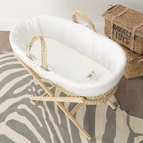Mother & Baby Moses Basket, Cover & Mattress