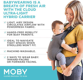 Moby Cloud Ultra-light Hybrid Baby Carrier