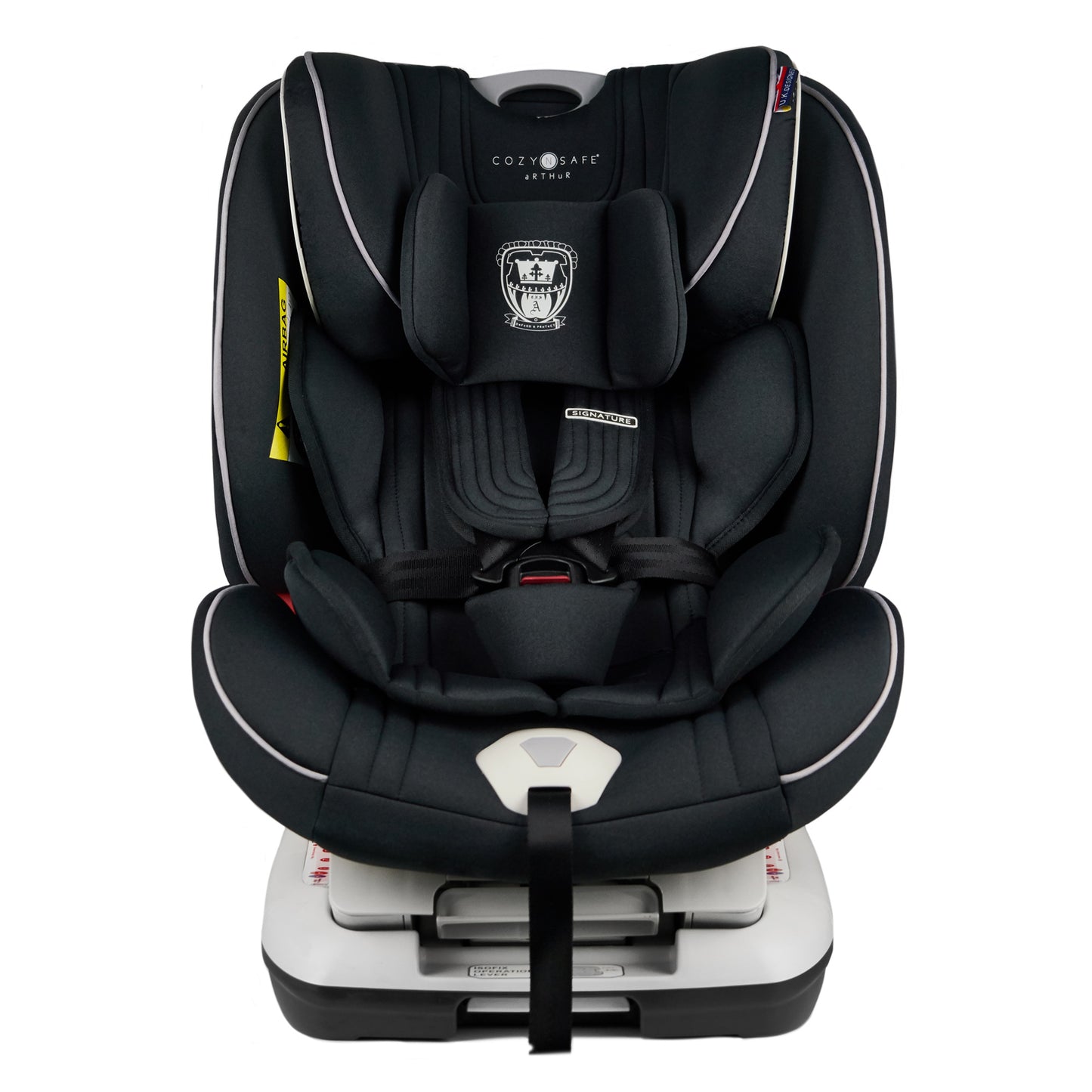 Arthur Group 0+/1/2/3 Child Car Seat - Onyx