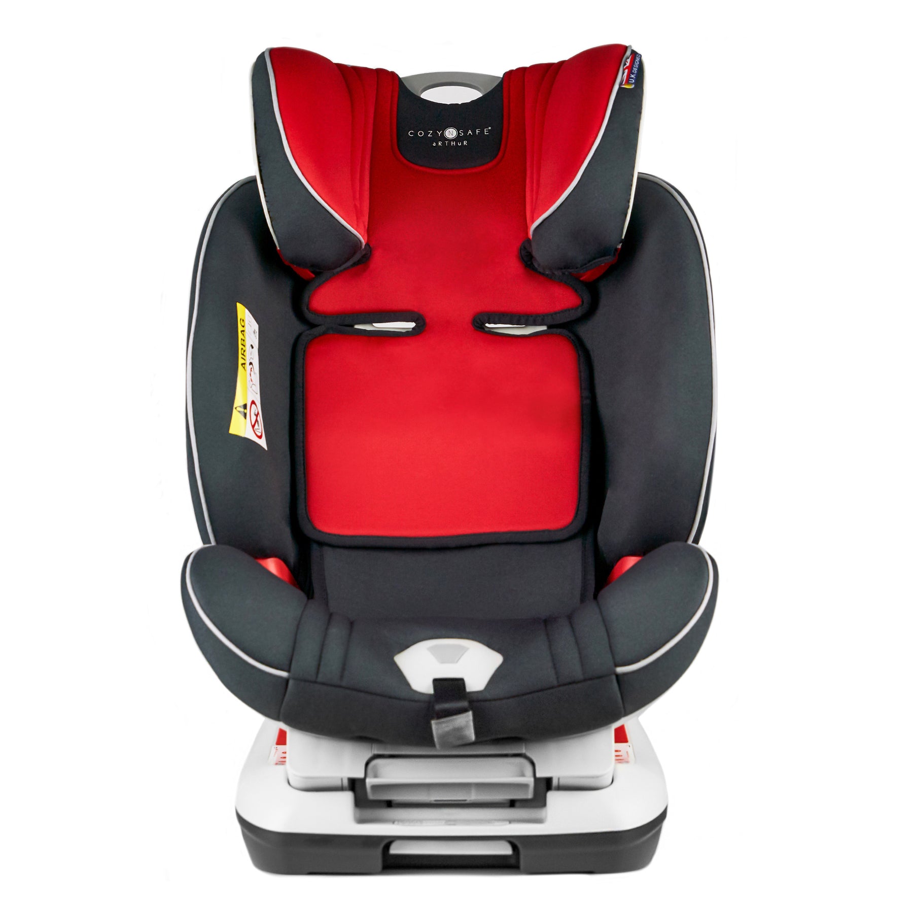 Arthur Group 0+/1/2/3 Child Car Seat - Red