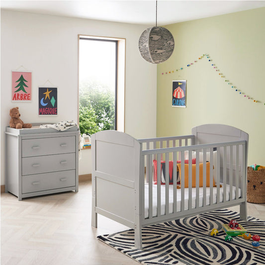 Aston 2 Piece Room Set Grey