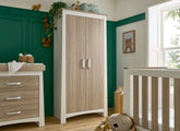 Cuddleco Ada Wardrobe White/Ash
