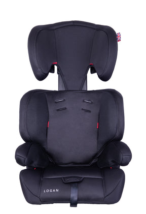 Logan Group 1/2/3 Child Car Seat - Black/Grey
