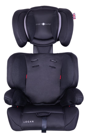 Logan Group 1/2/3 Child Car Seat - Black/Grey