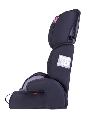 Logan Group 1/2/3 Child Car Seat - Black/Grey