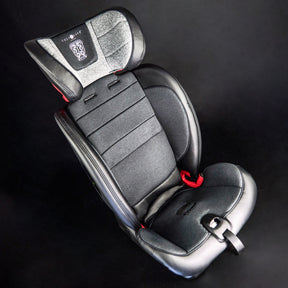 Excalibur Group 1/2/3 Child Car Seat - (25KG Harness) Graphite
