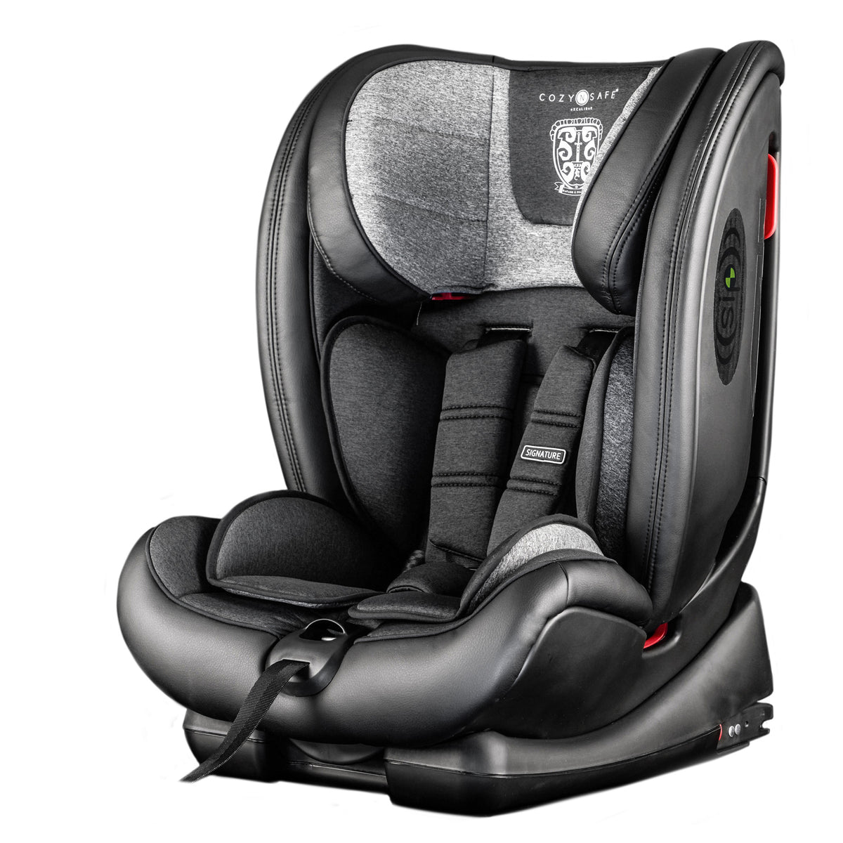 Excalibur Group 1/2/3 Child Car Seat - (25KG Harness) Graphite