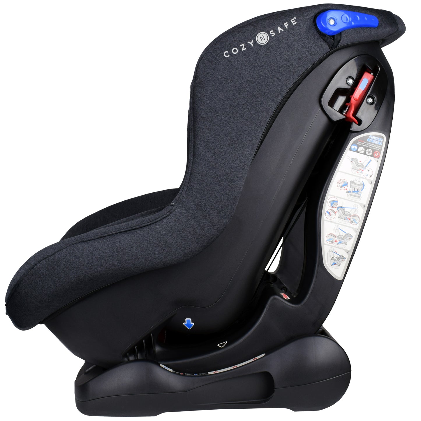 Fitzroy Group 0+/1 Child Car Seat - Graphite