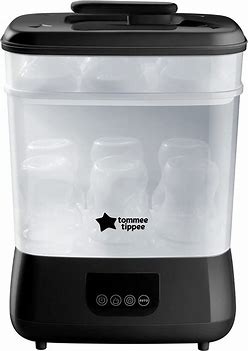 Tommee Tippee Advanced Steri-Dry Electric Steriliser and Dryer for Baby Bottles, Kills Viruses* and 99.9% of Bacteria