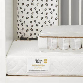 Mother & Baby Rose Gold Anti Allergy Sprung Cot Mattress