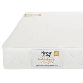 Mother & Baby White Gold Anti Allergy Pocket Sprung Cot Mattress