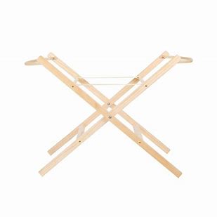 Cuddleco Folding Moses Basket Stand Natural