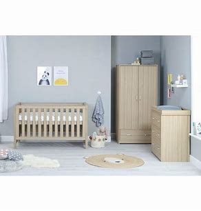 Luno 3 Piece Room Set with Drawer - Oak White