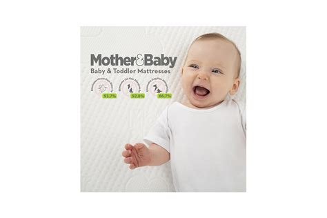 Mother & Baby White Gold Anti Allergy Pocket Sprung Cot Bed Mattress